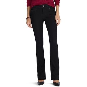 WHBM Skinny Flare Jeans - BLACK